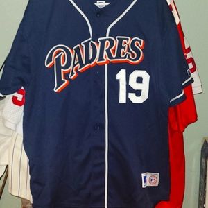 Various official pro team jerseys...